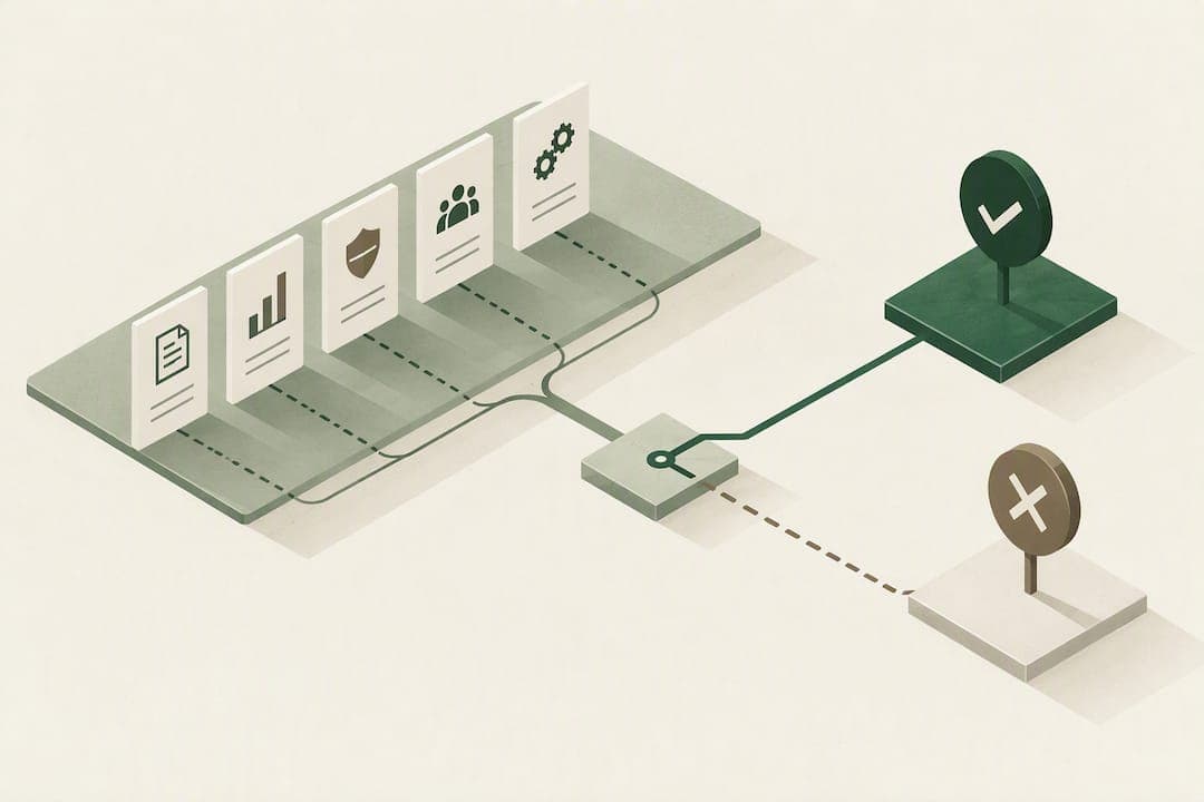 Screen First, Score with Evidence: Bid or No Bid Matrix for UK BD Leads